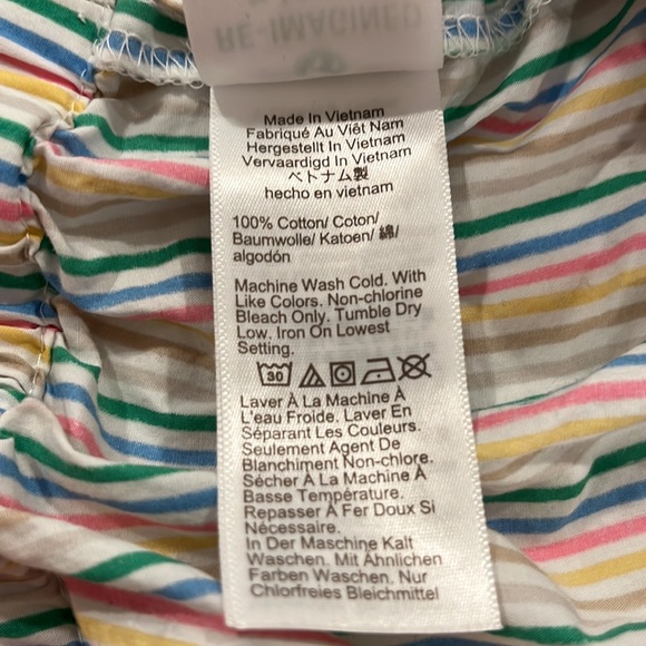 J. Crew Factory Rainbow Pajama Lounge Shorts Size 3x. NWOT. - Picture 4 of 4